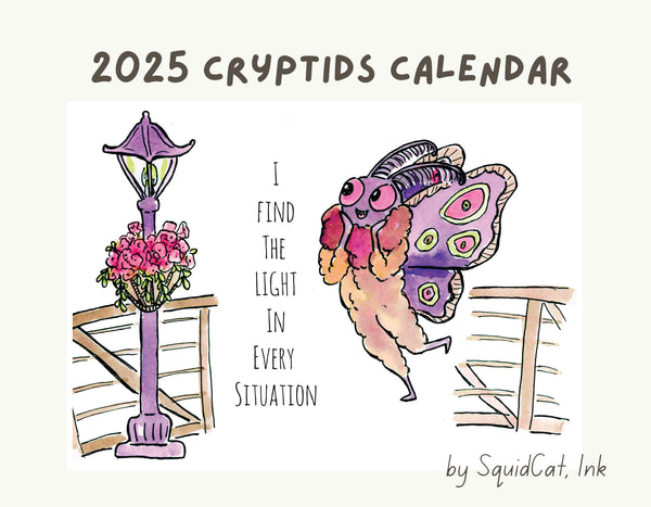 2025 Cryptids Calendar